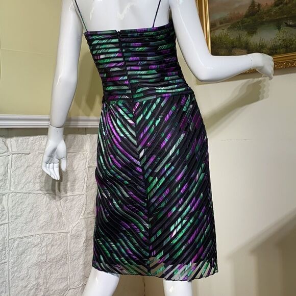 Cache Sexy Bandage Multicolour Cocktail Dress - Picture 7 of 13